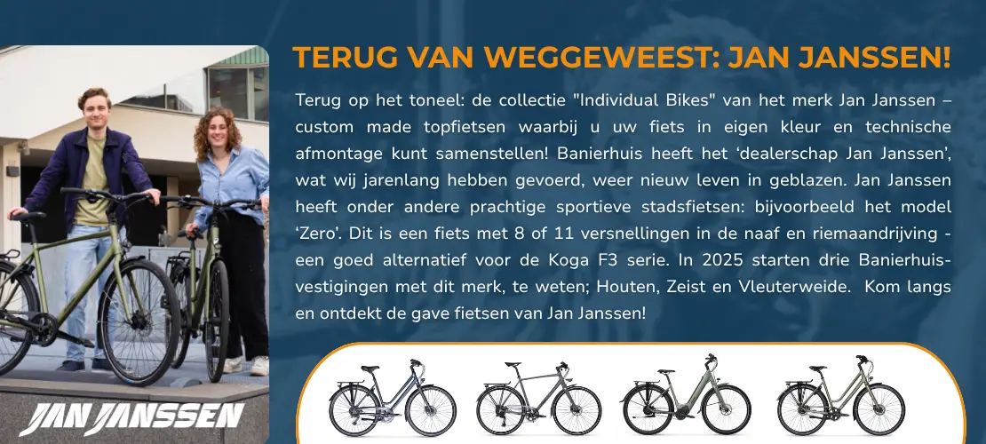 Nieuw: jan janssen fietsen - uitleg